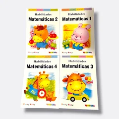 Pack 4 Cuadernillos de Matemáticas Preescolar — vista 1