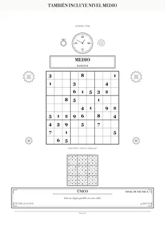 Pack 100 Sudokus para Imprimir PDF · Vol. 3 (fácil y medio) — vista 5